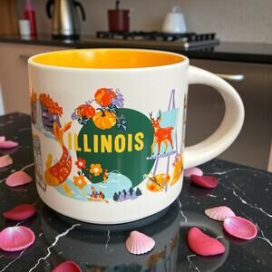 2024 Starbucks Illinois Discovery Series Mug 14oz Ceramic Coffee Tea Cup EUC